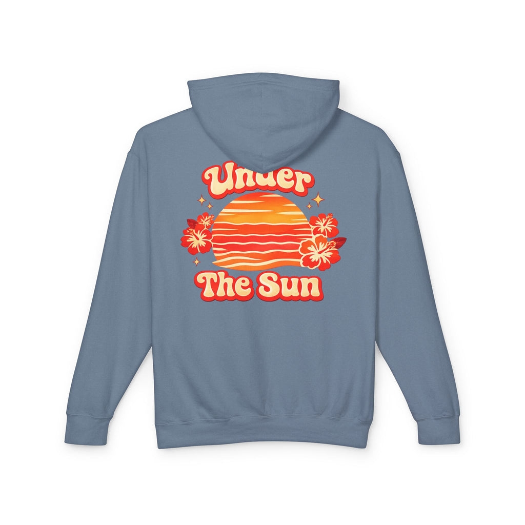 Under The Sun Hoodie Sun Set Red Style