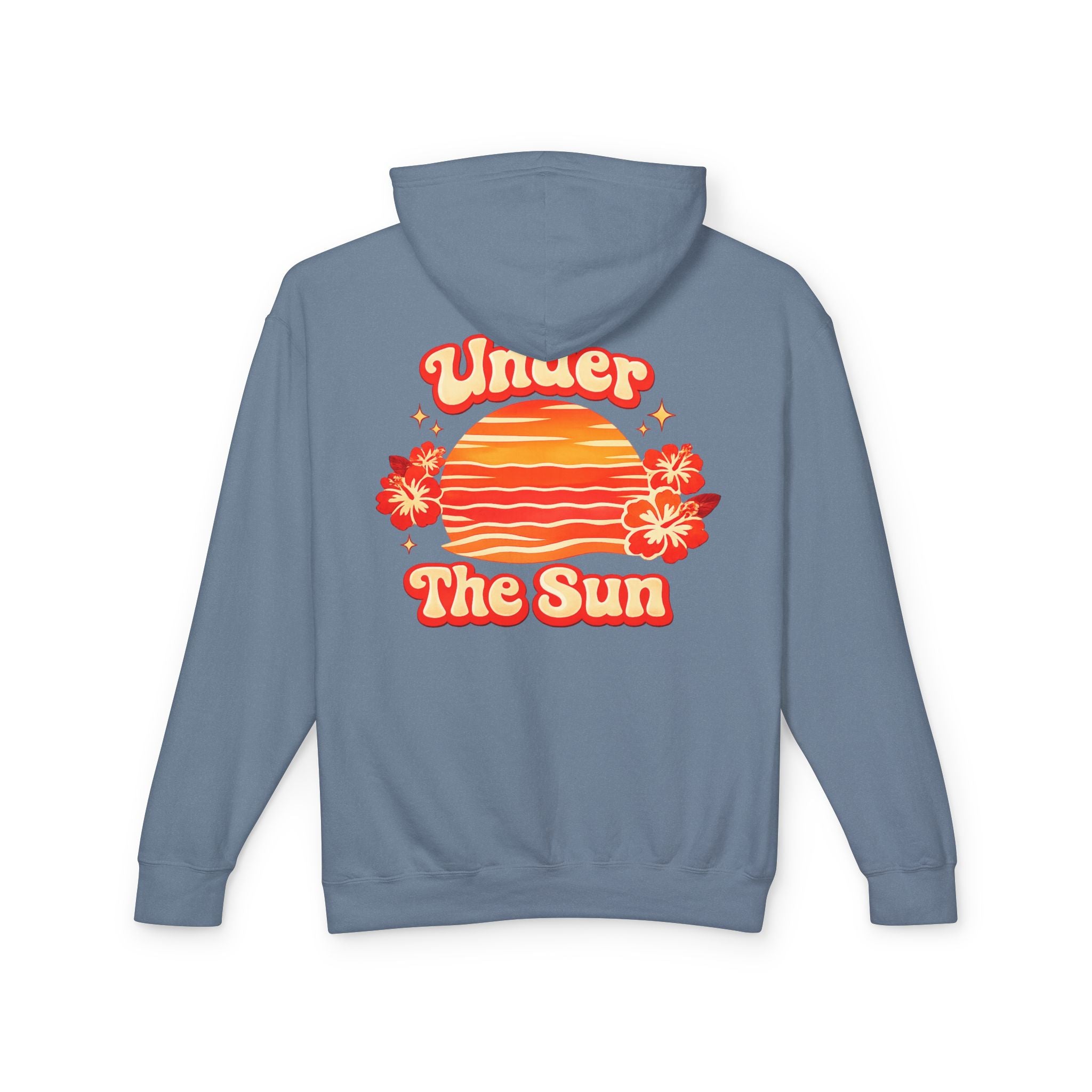 Under The Sun Hoodie Sun Set Red Style