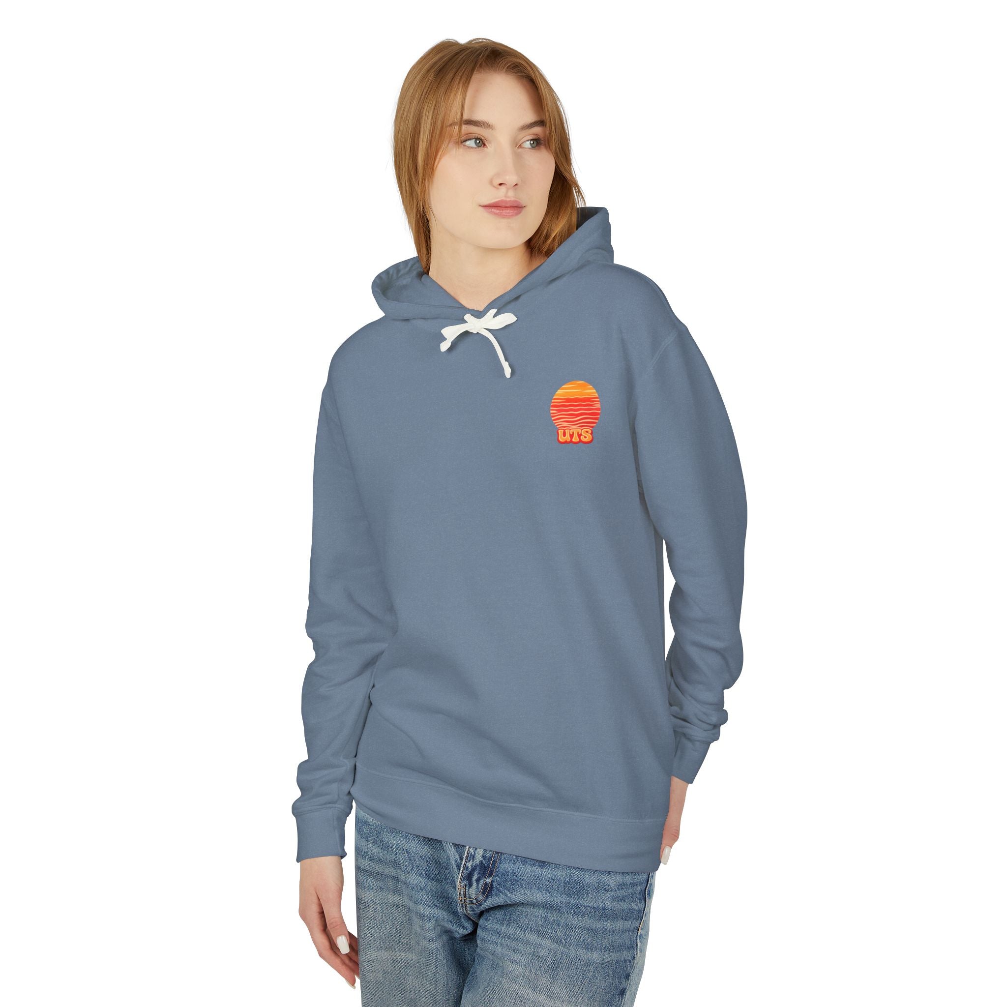 Under The Sun Hoodie Sun Set Red Style