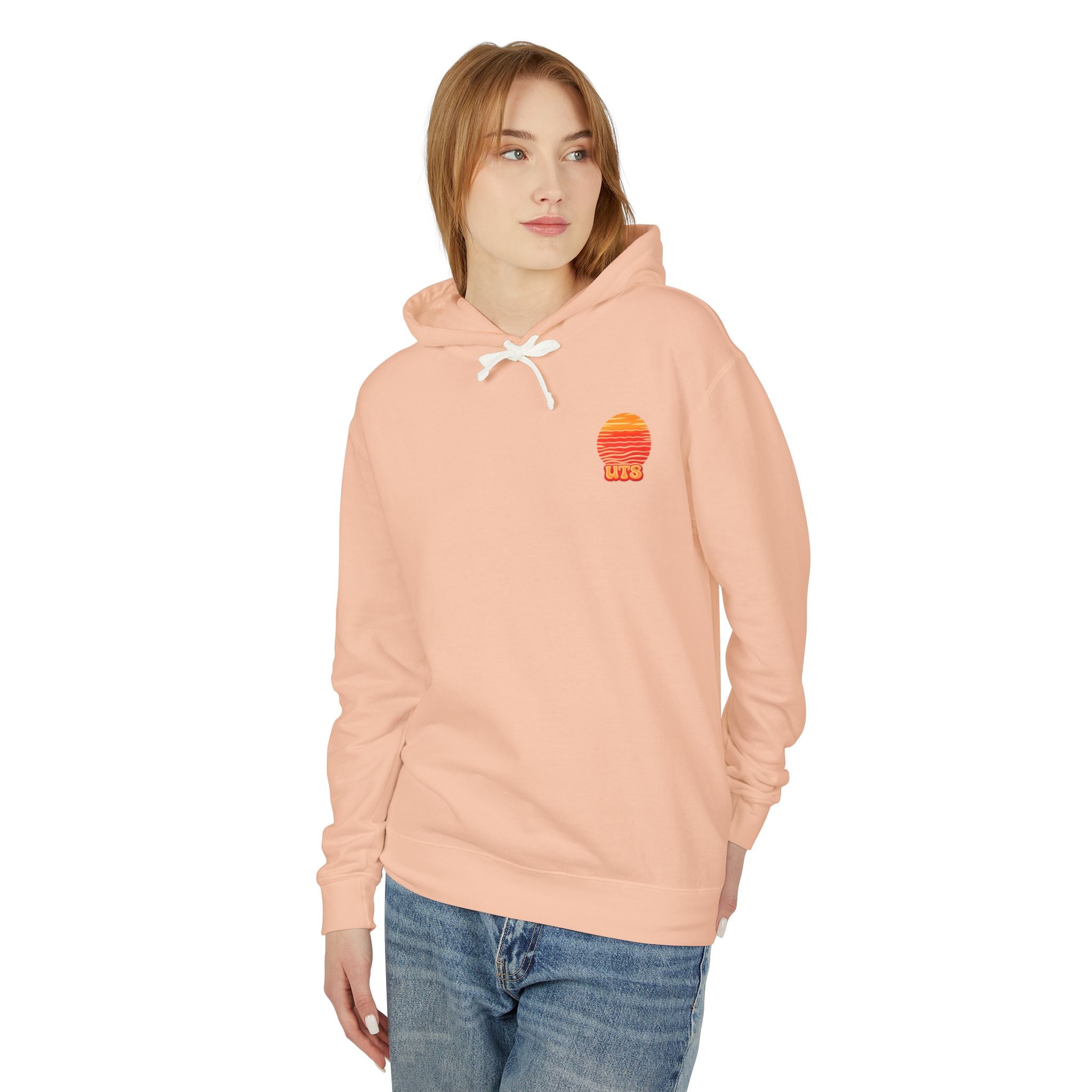 Under The Sun Hoodie Sun Set Red Style
