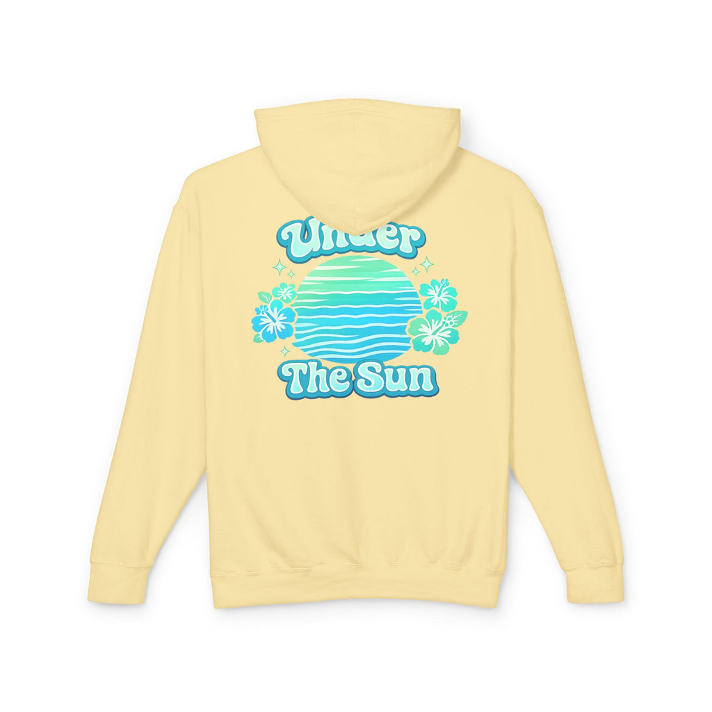 Under The Sun Hoodie Original Seafoam Teal Style