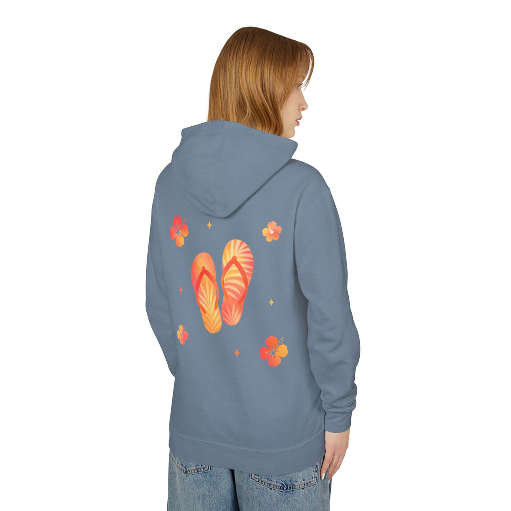 Under The Sun Tropical Flip Flops Hoodie