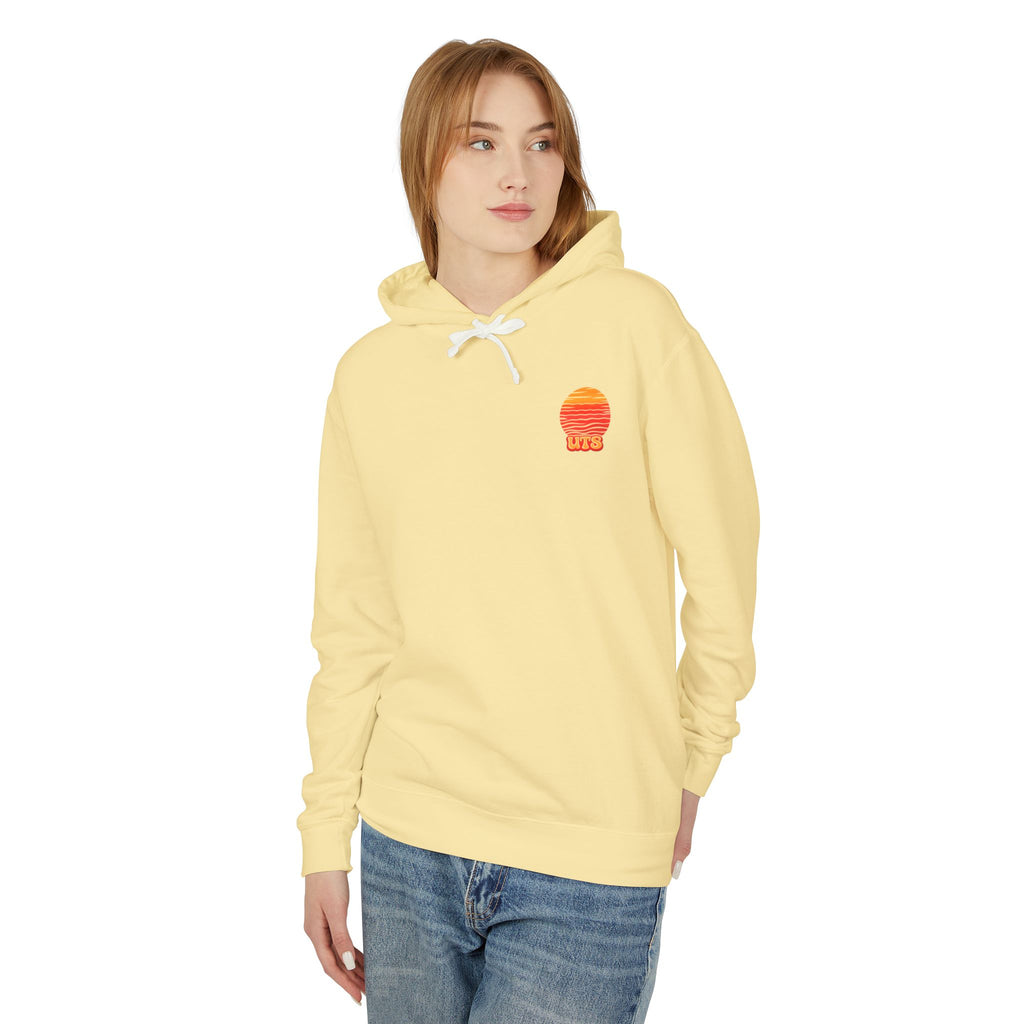 Under The Sun Hoodie Sun Set Red Style