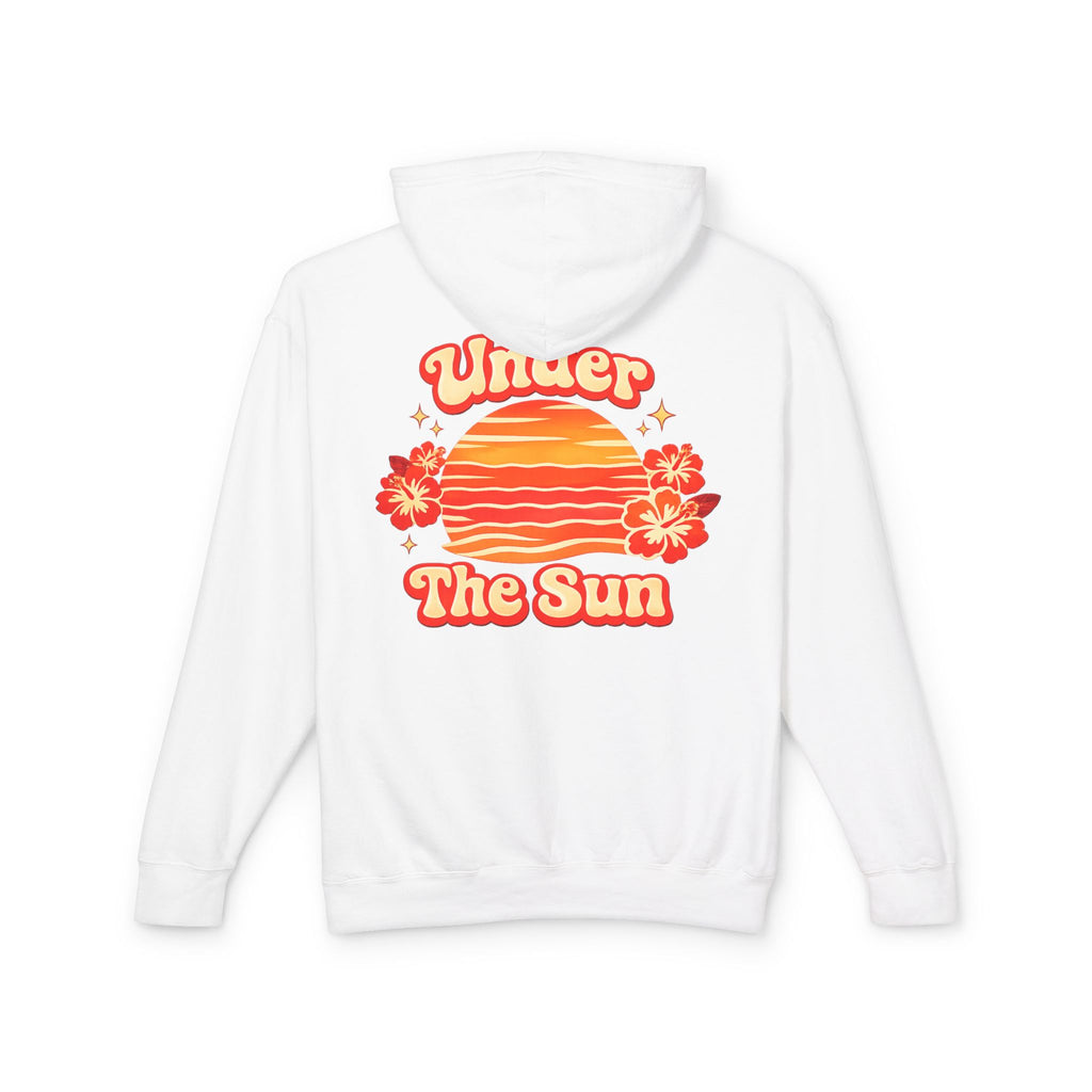 Under The Sun Hoodie Sun Set Red Style