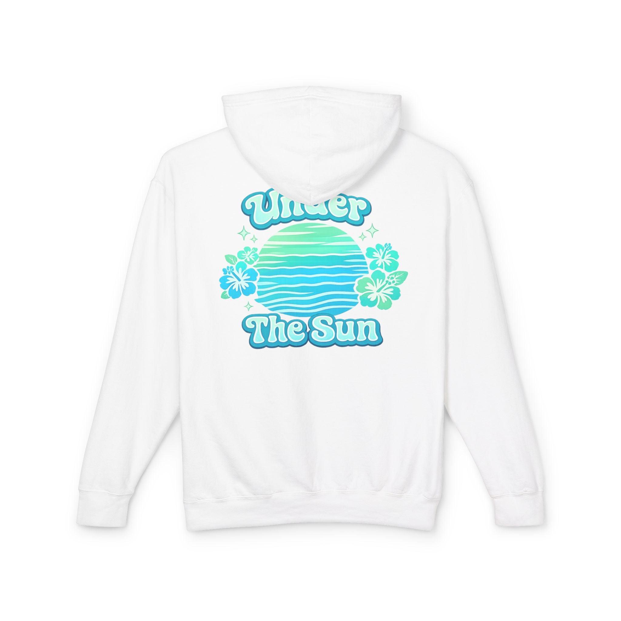 Under The Sun Hoodie Original Seafoam Teal Style