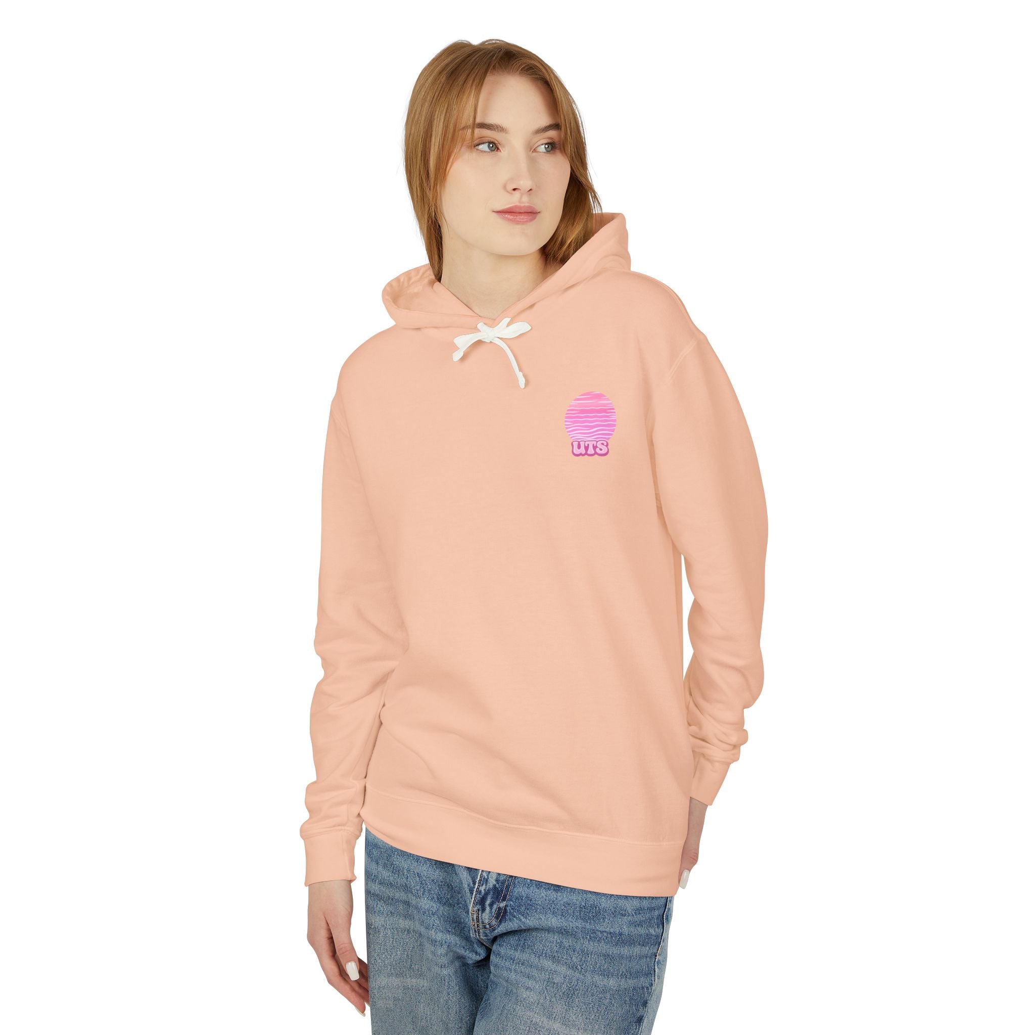 Under The Sun Hoodie Original Palm Pink Style