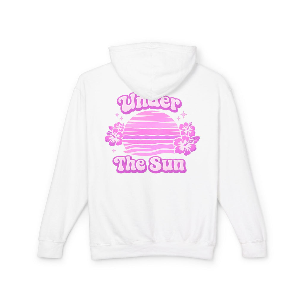 Under The Sun Hoodie Original Palm Pink Style
