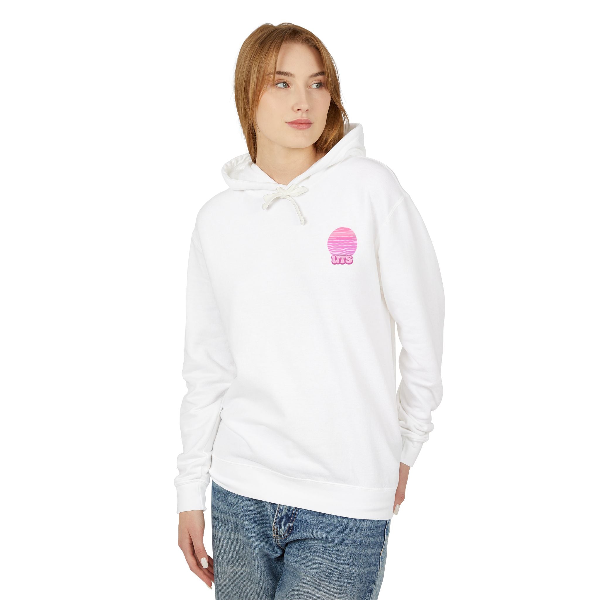 Under The Sun Hoodie Original Palm Pink Style