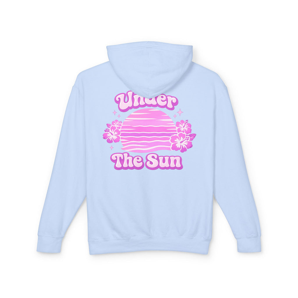 Under The Sun Hoodie Original Palm Pink Style
