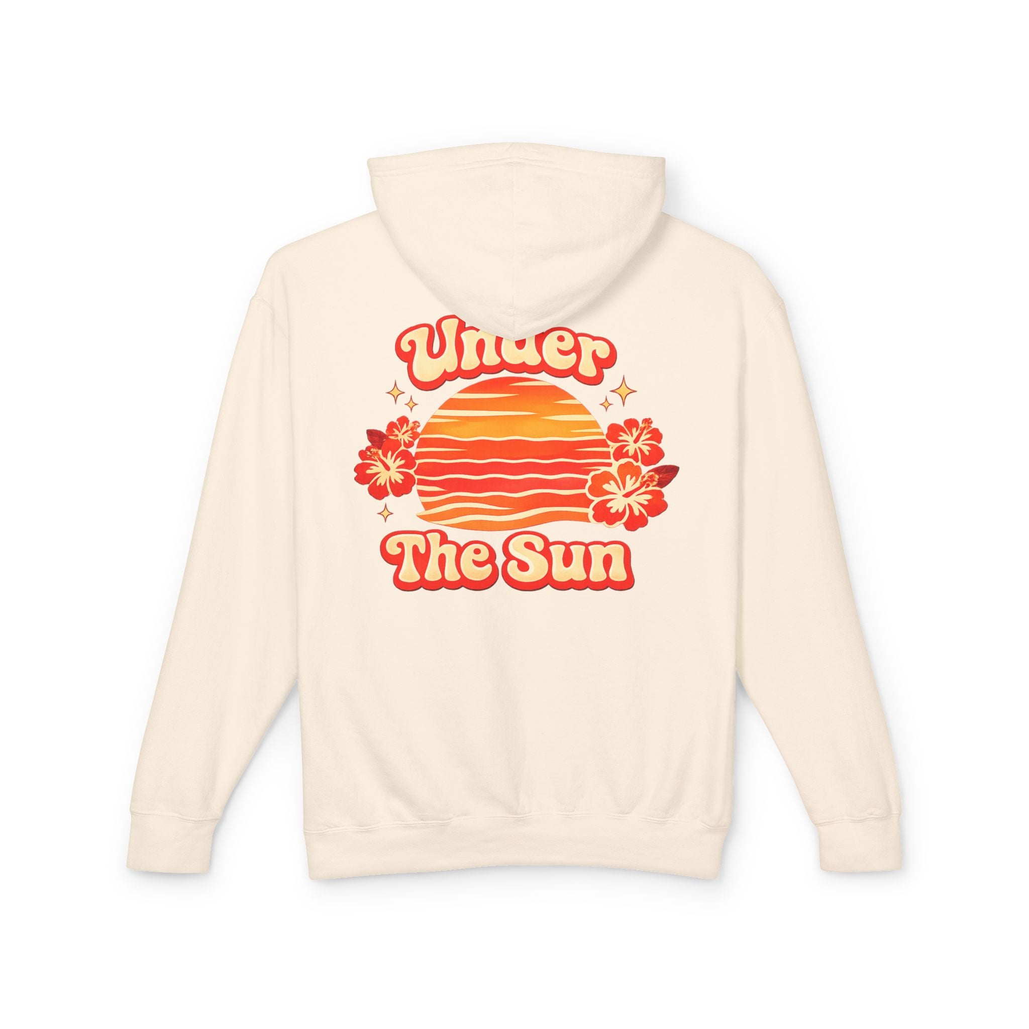 Under The Sun Hoodie Sun Set Red Style