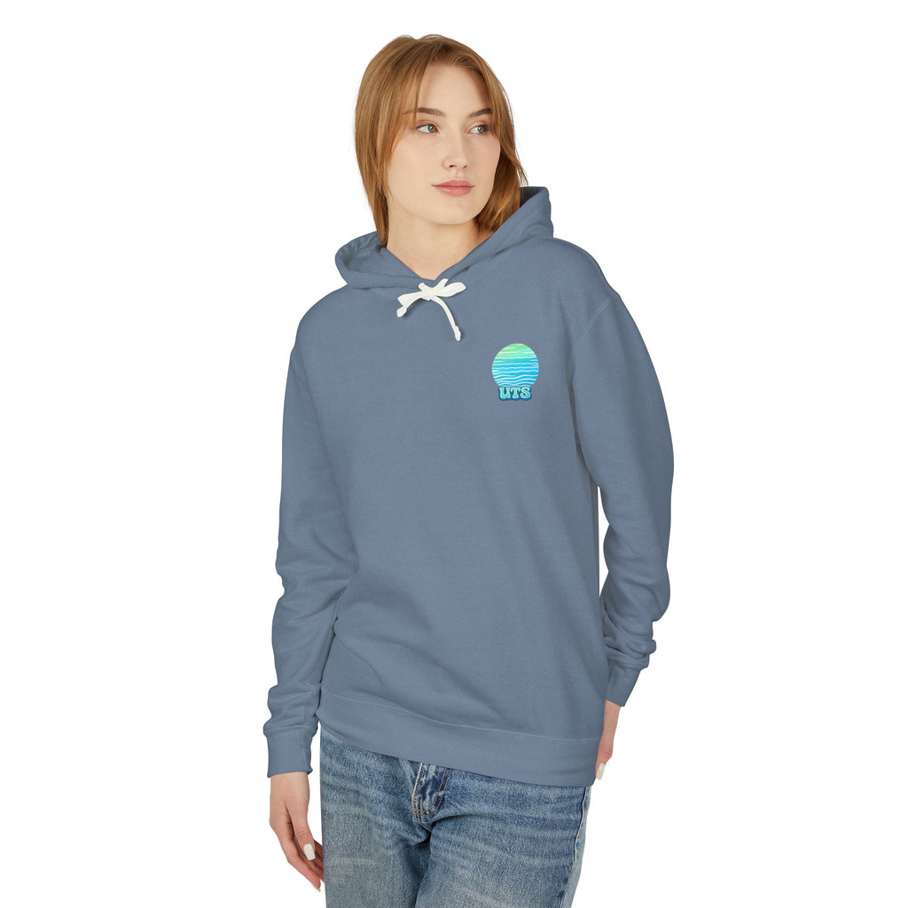 Under The Sun Hoodie Original Seafoam Teal Style