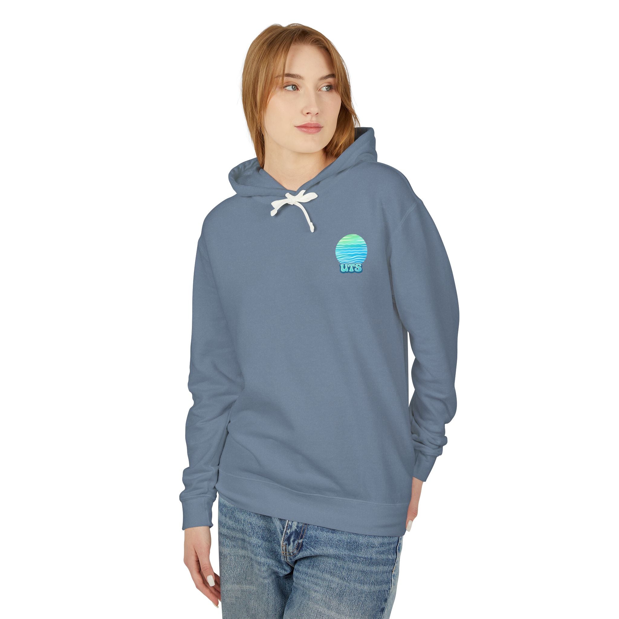 Under The Sun Hoodie Original Seafoam Teal Style