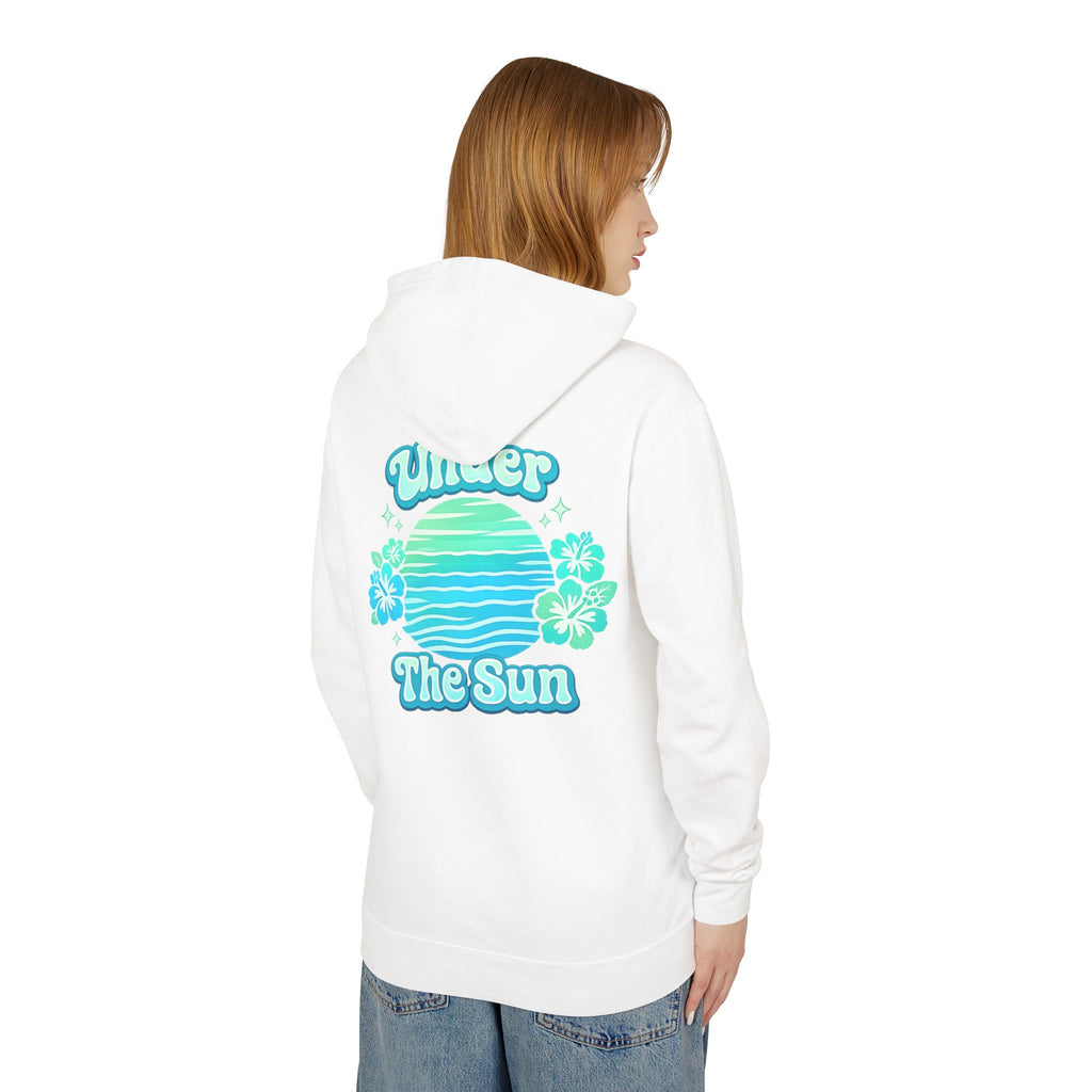 Under The Sun Hoodie Original Seafoam Teal Style