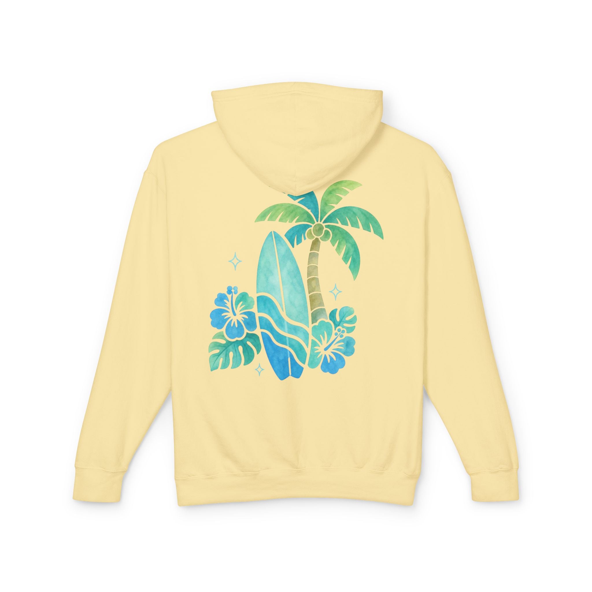 Under The Sun Palm Surfboard Style