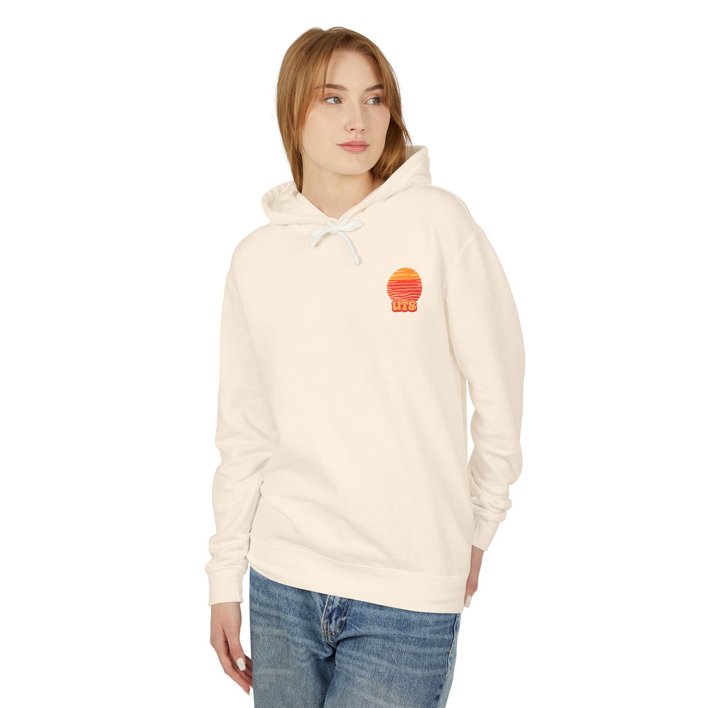 Under The Sun Hoodie Sun Set Red Style