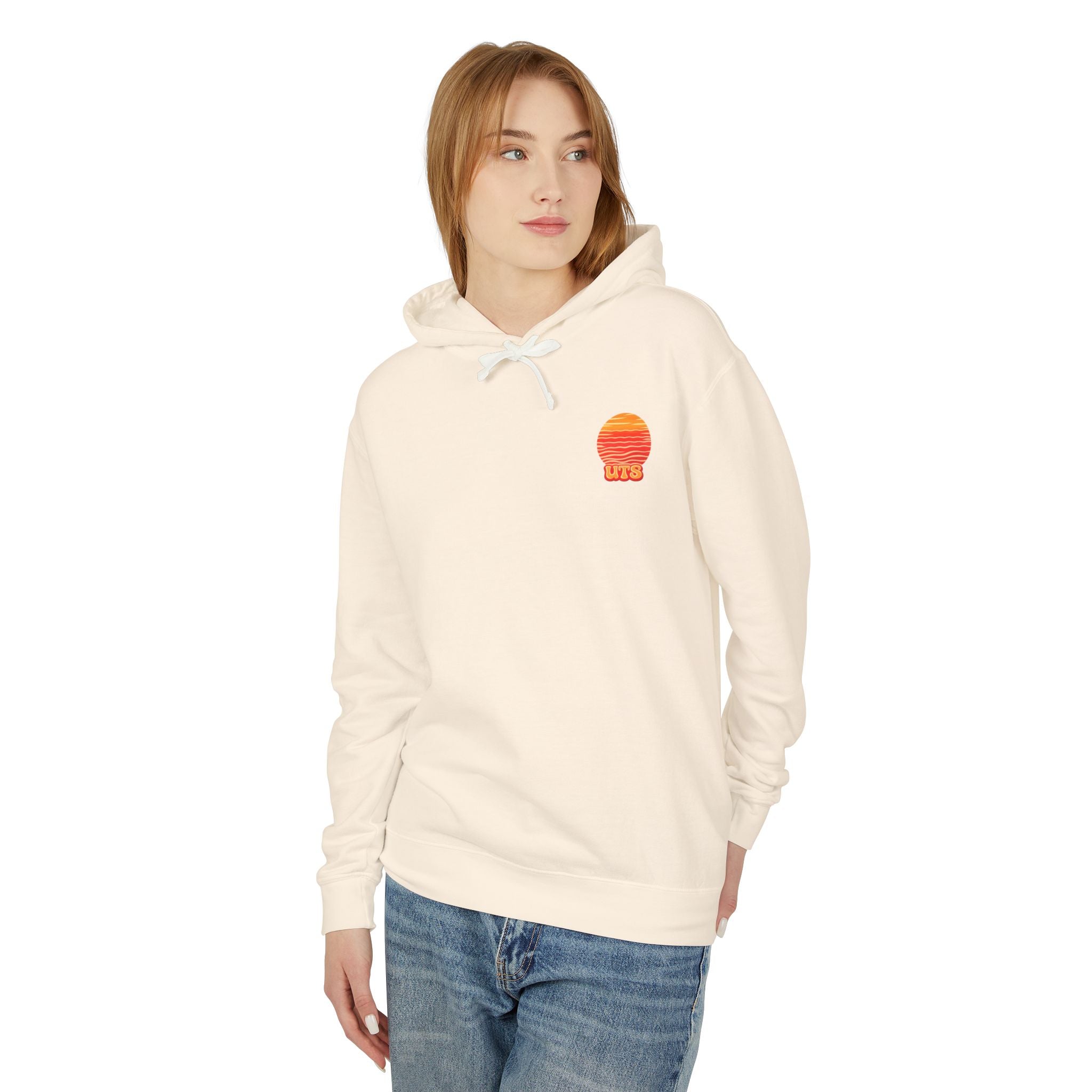 Under The Sun Hoodie Sun Set Red Style