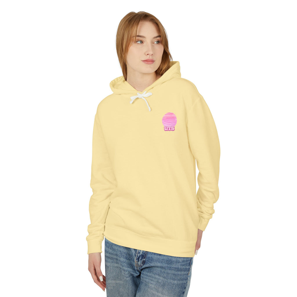 Under The Sun Hoodie Original Palm Pink Style