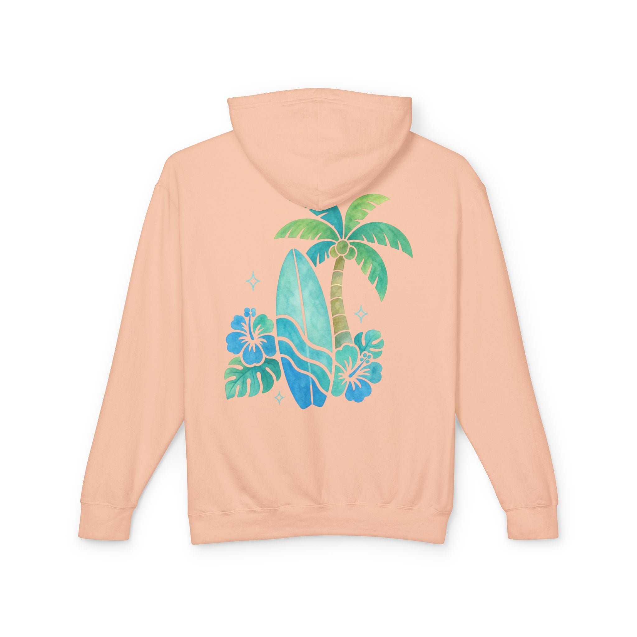 Under The Sun Palm Surfboard Style