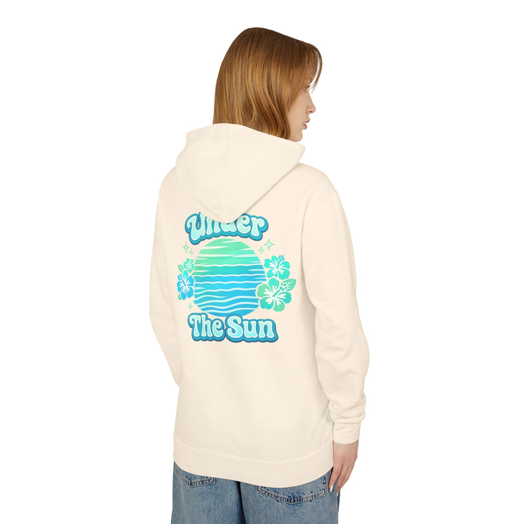 Under The Sun Hoodie Original Seafoam Teal Style