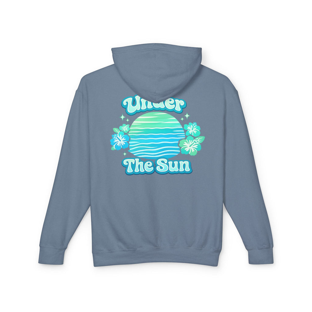 Under The Sun Hoodie Original Seafoam Teal Style