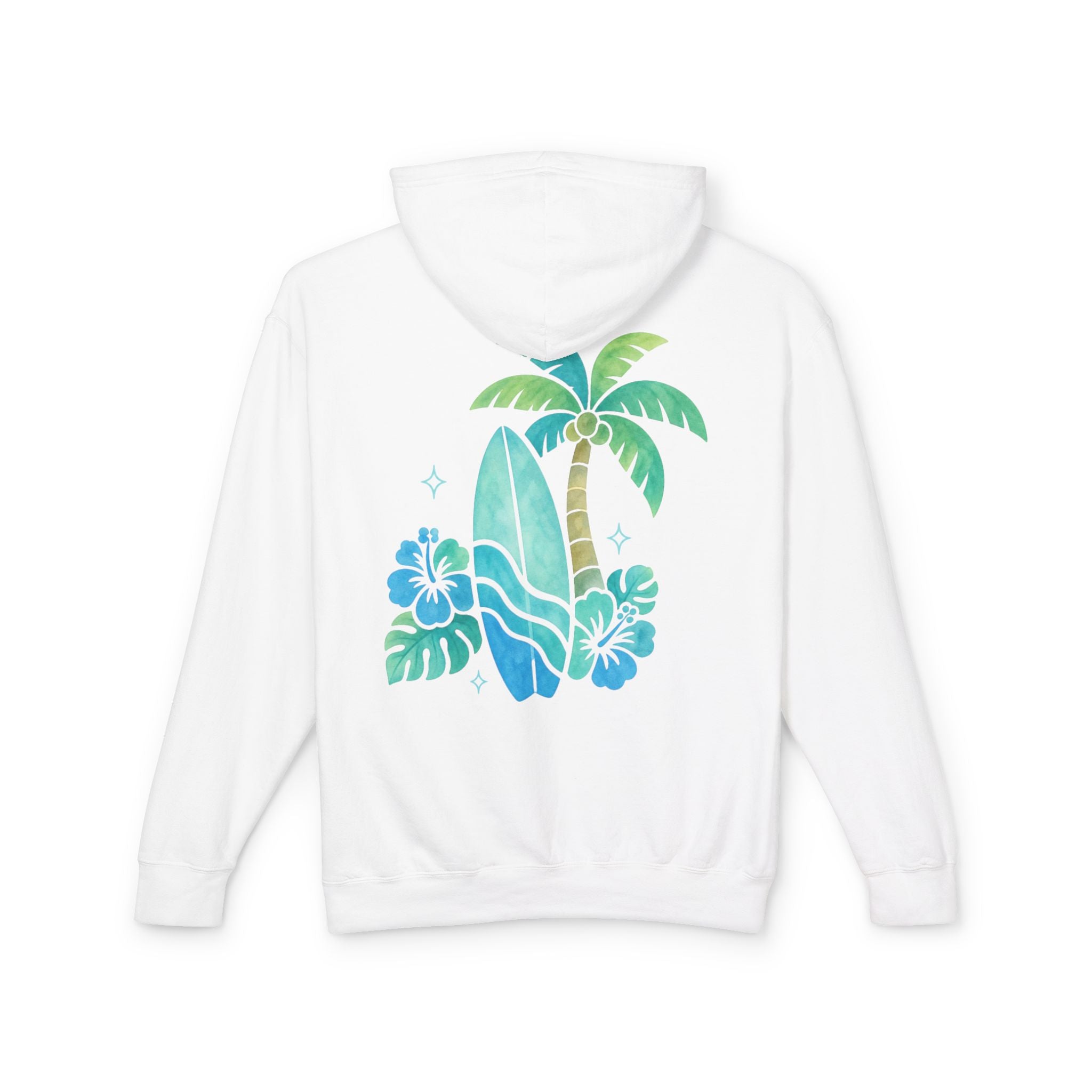 Under The Sun Palm Surfboard Style