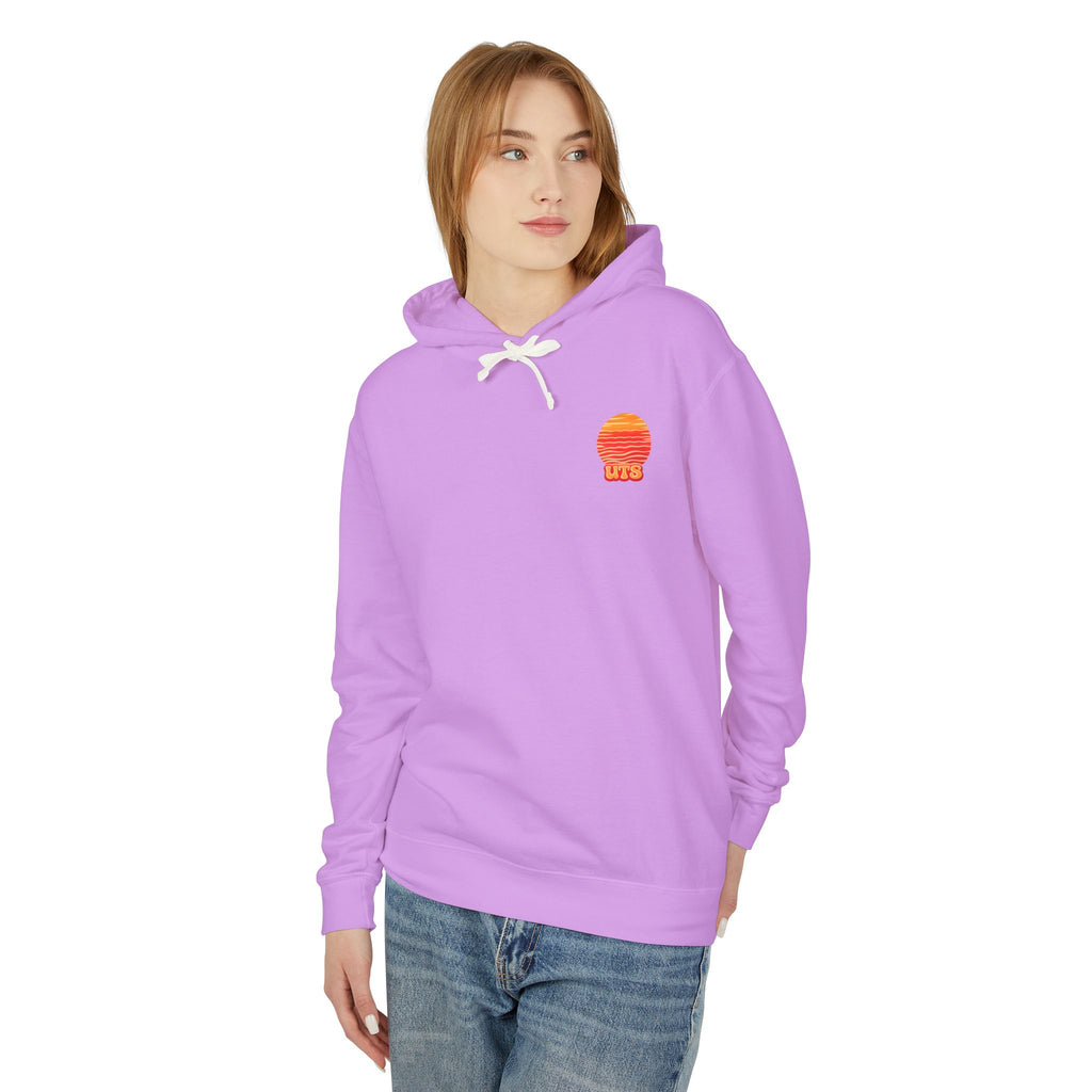 Under The Sun Hoodie Sun Set Red Style