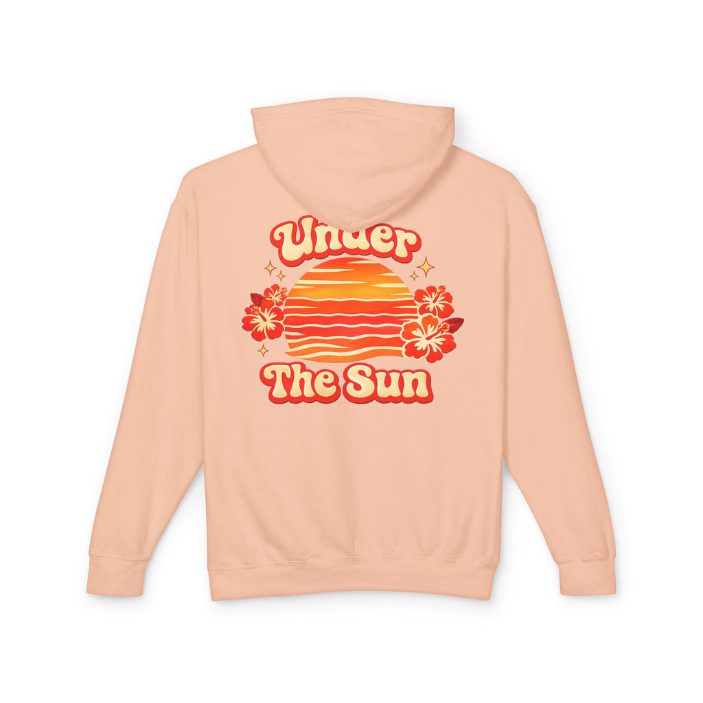 Under The Sun Hoodie Sun Set Red Style