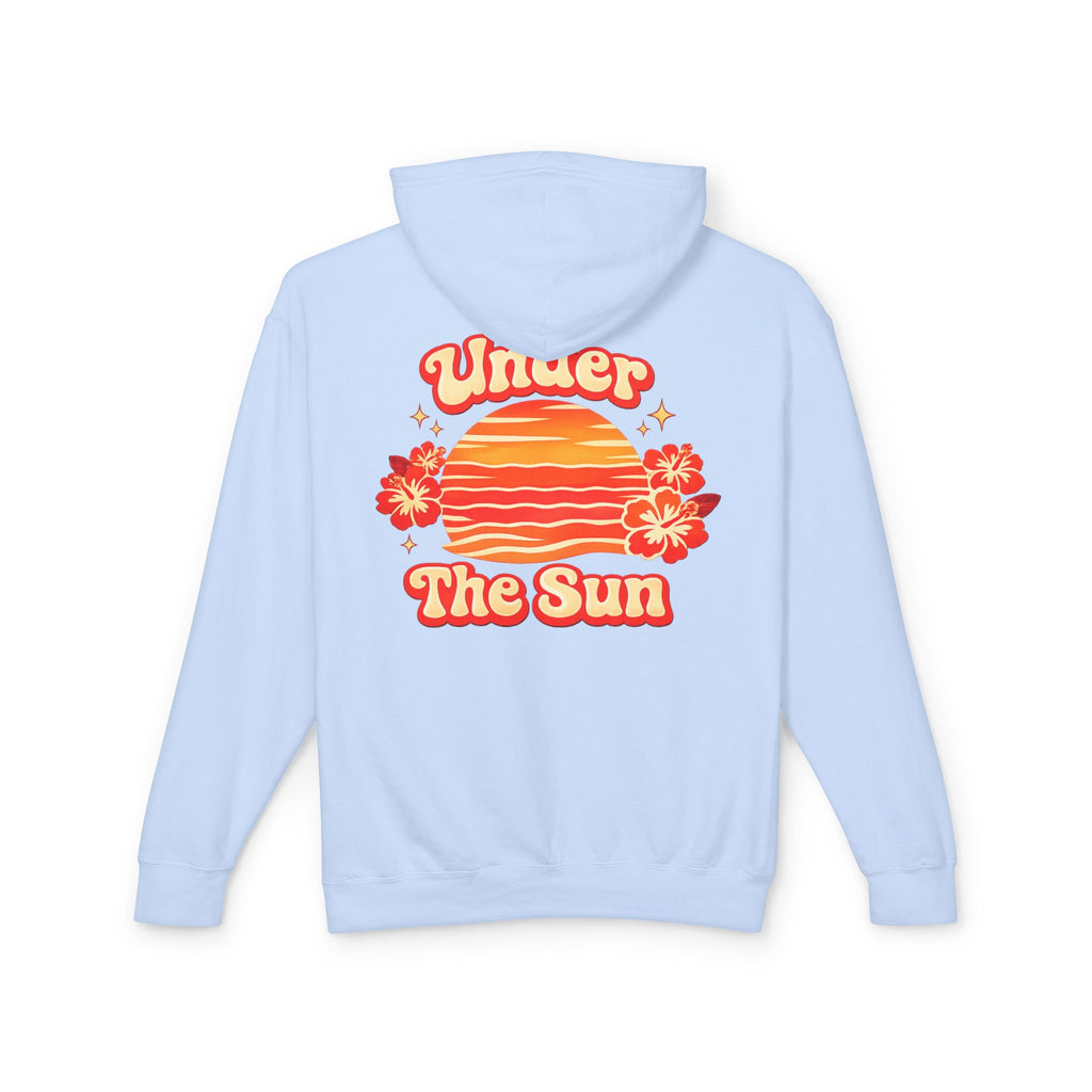 Under The Sun Hoodie Sun Set Red Style