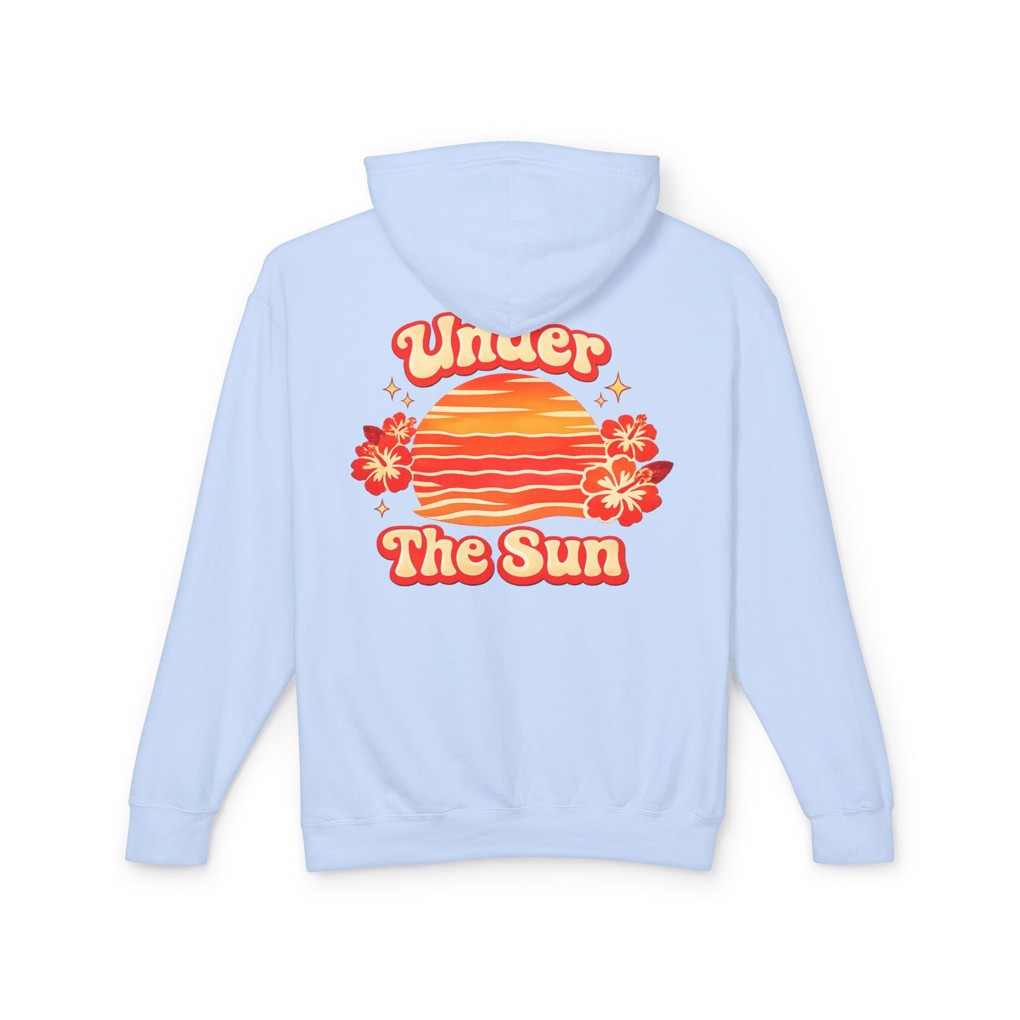 Under The Sun Hoodie Sun Set Red Style
