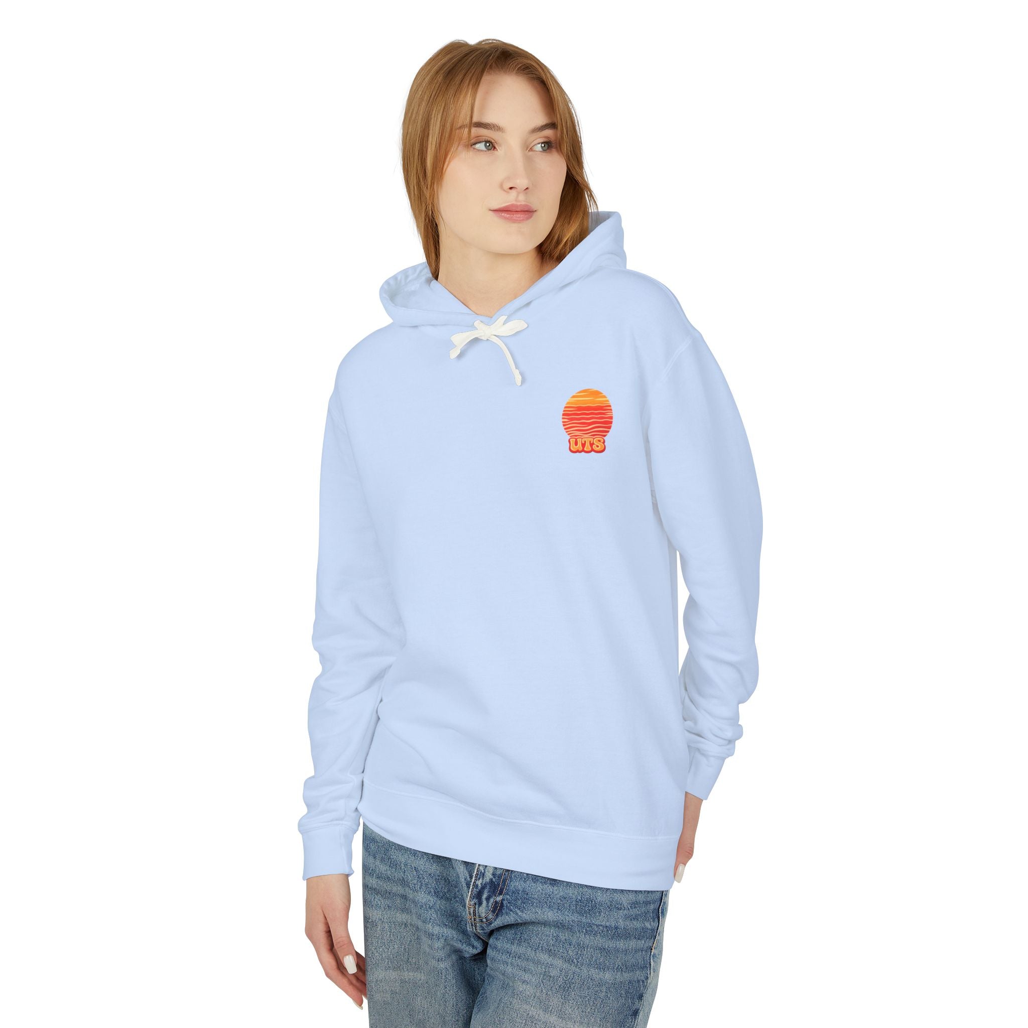 Under The Sun Hoodie Sun Set Red Style