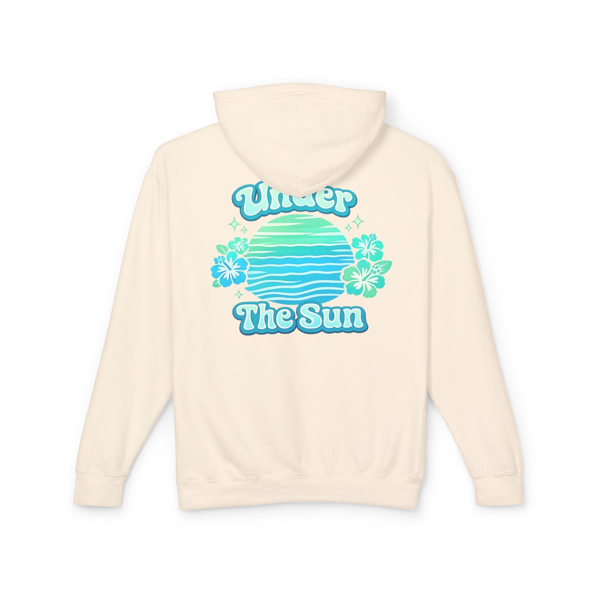 Under The Sun Hoodie Original Seafoam Teal Style