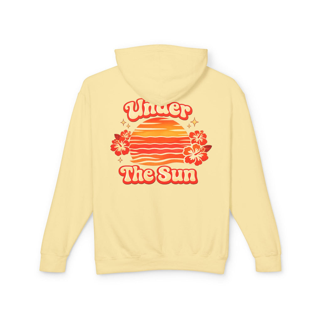 Under The Sun Hoodie Sun Set Red Style