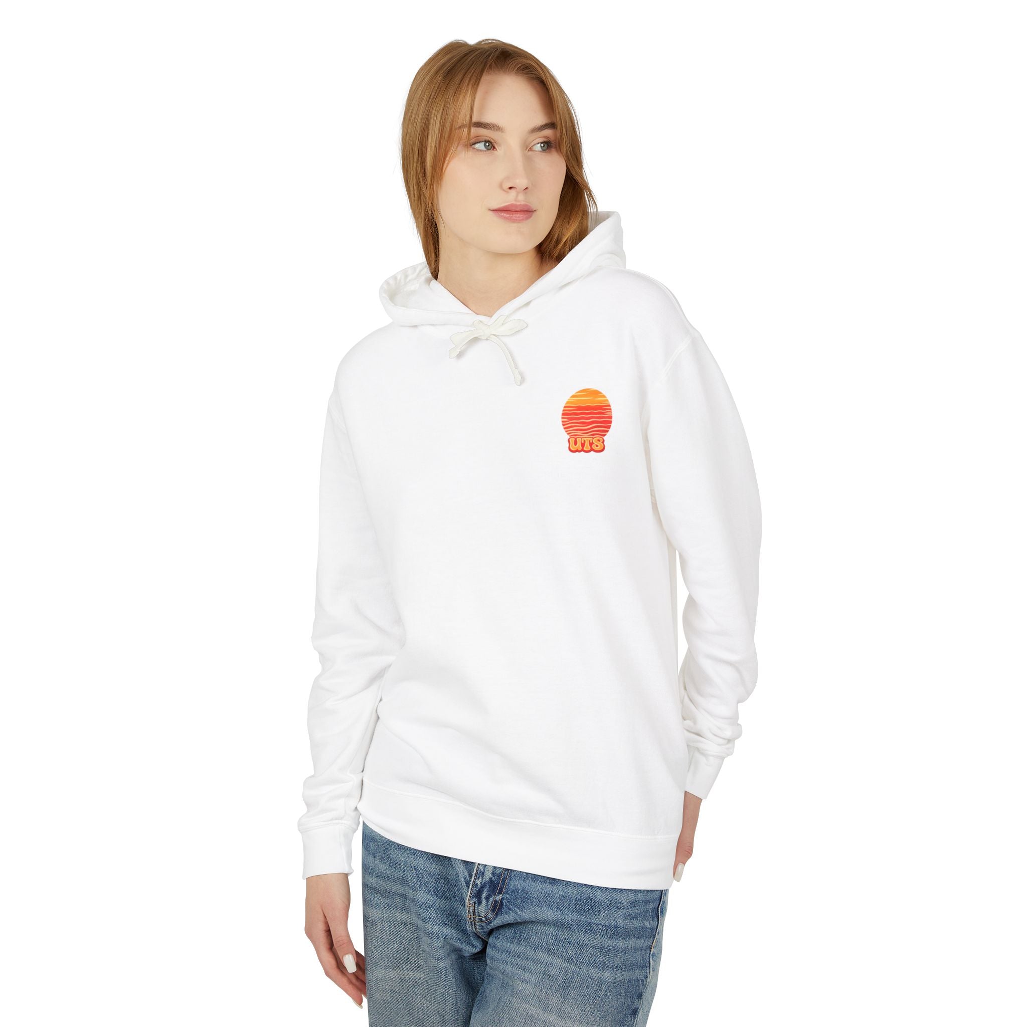 Under The Sun Hoodie Sun Set Red Style