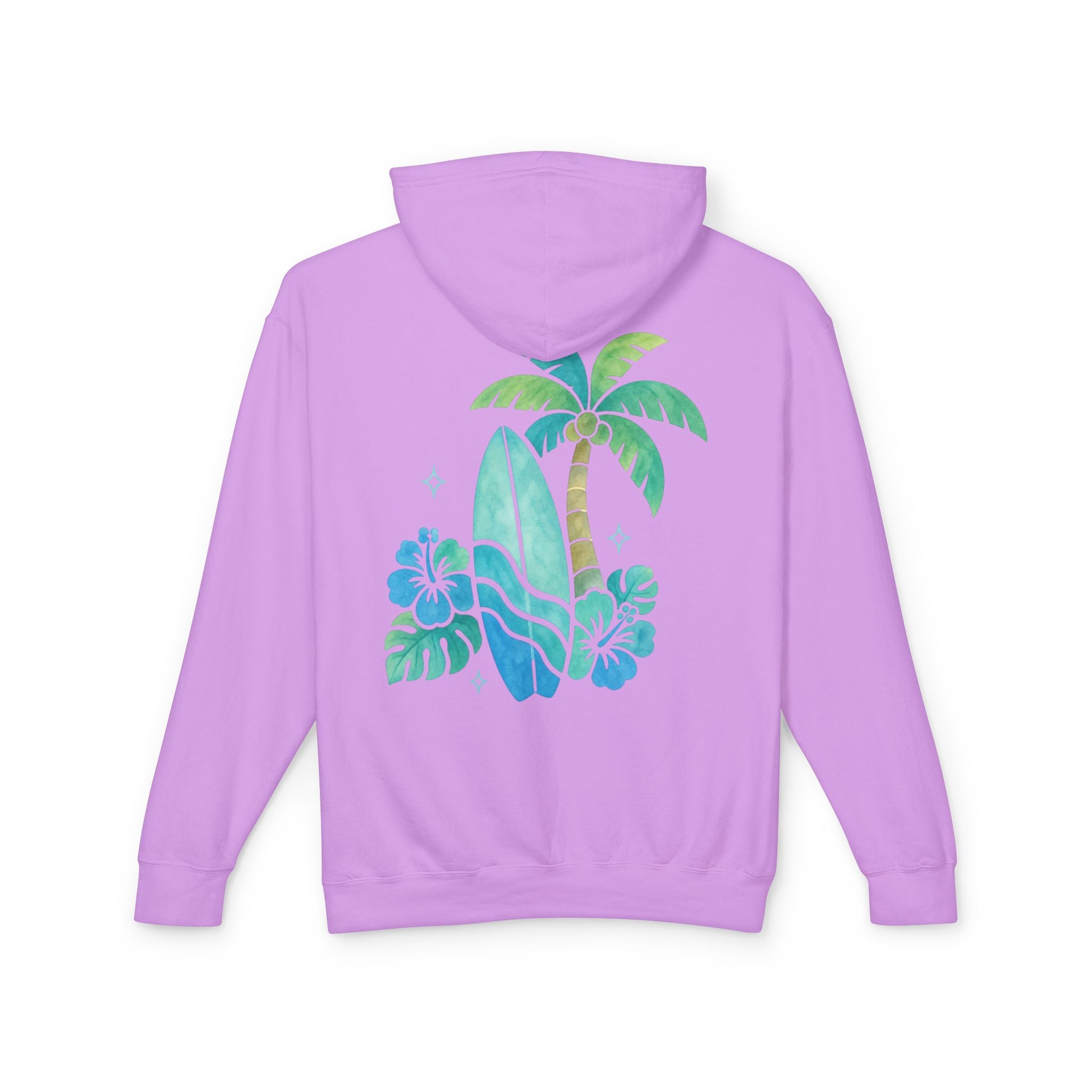 Under The Sun Palm Surfboard Style