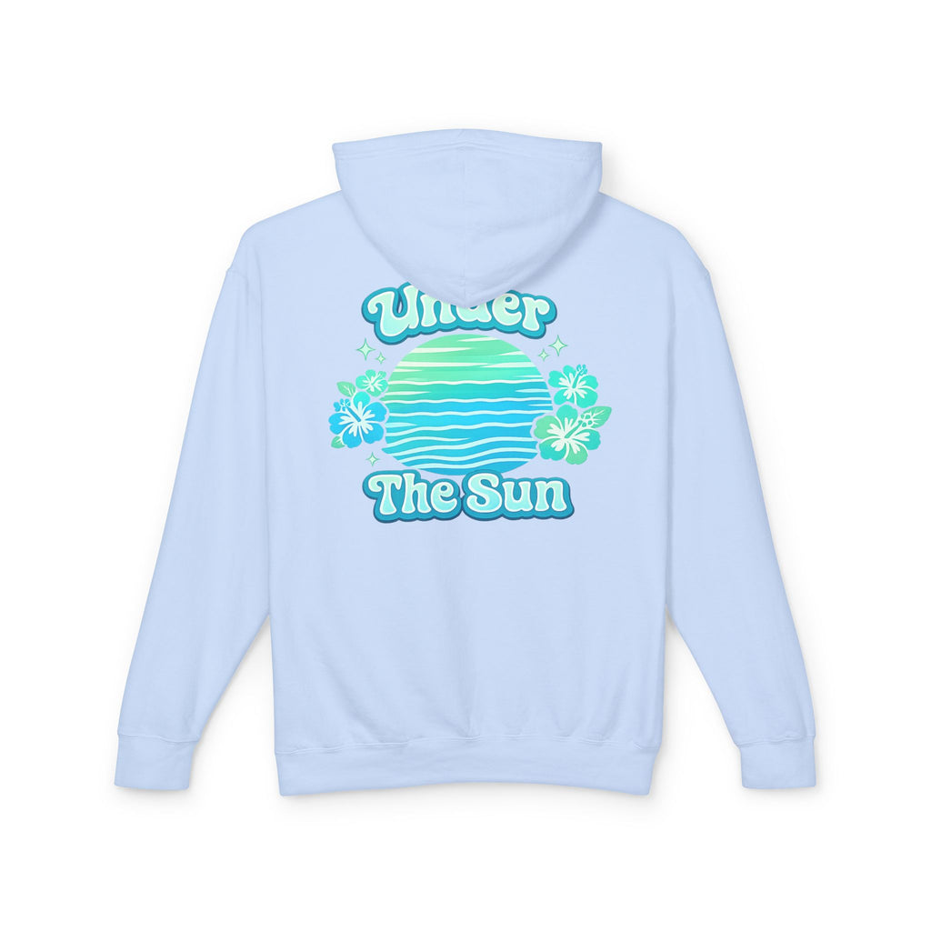 Under The Sun Hoodie Original Seafoam Teal Style