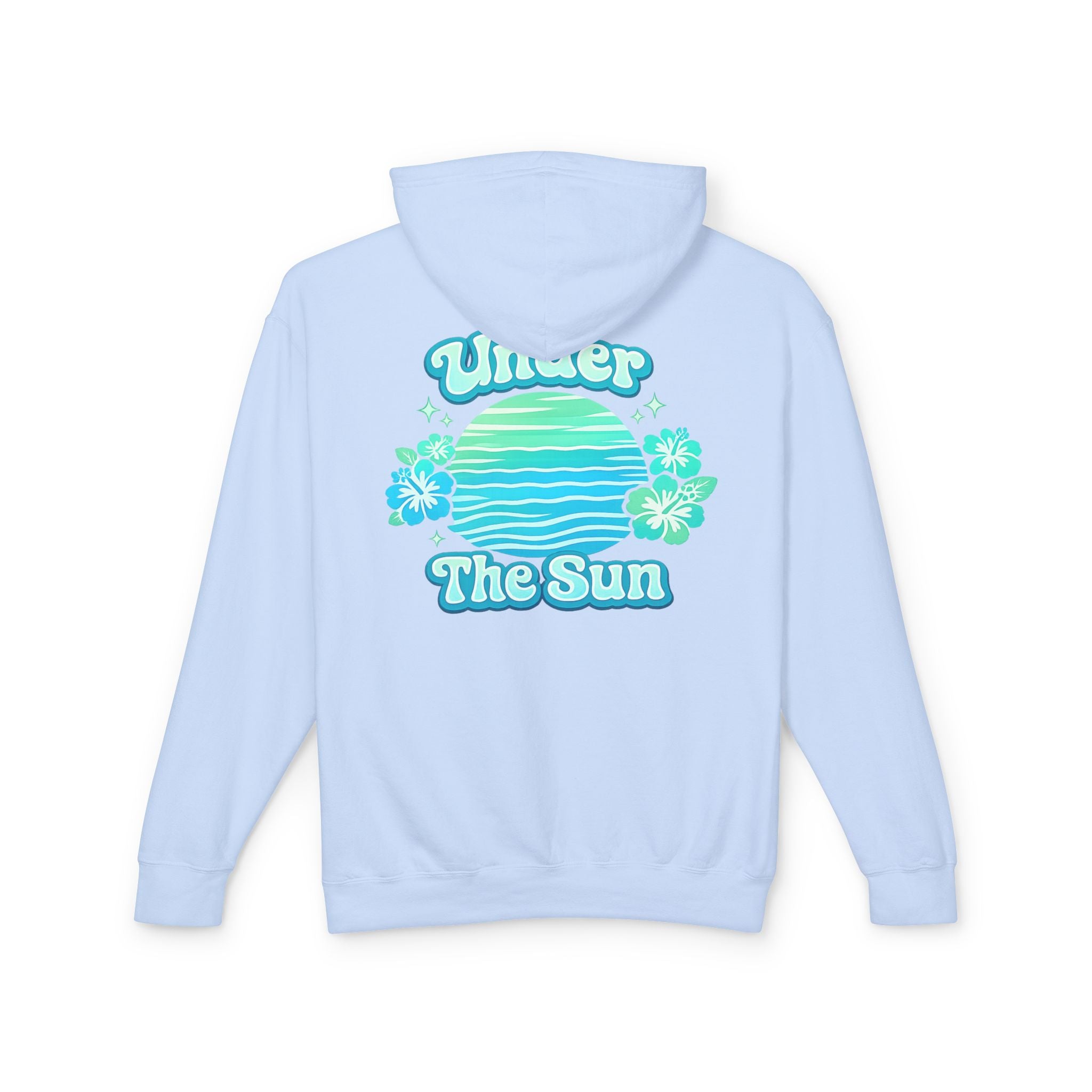 Under The Sun Hoodie Original Seafoam Teal Style
