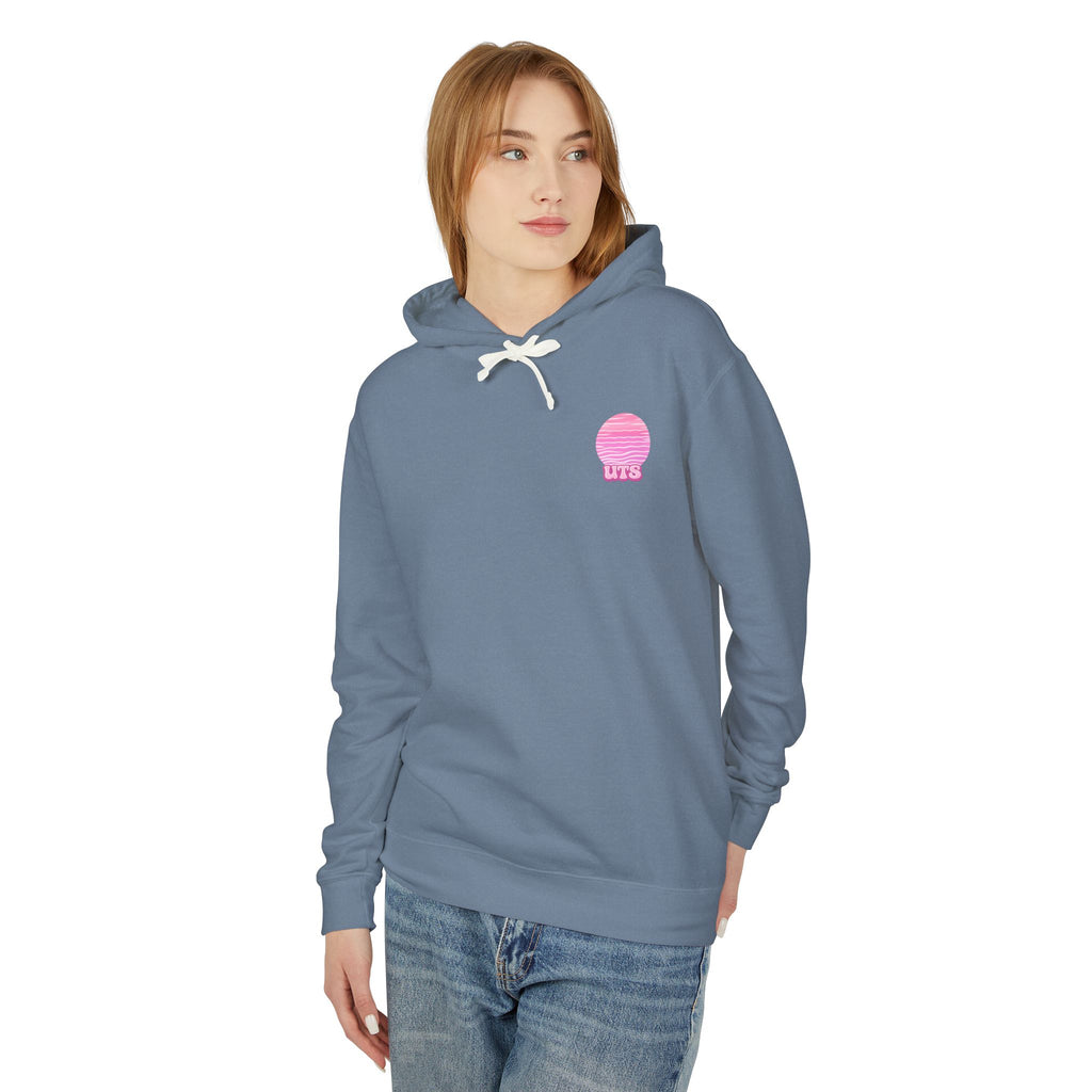 Under The Sun Hoodie Original Palm Pink Style
