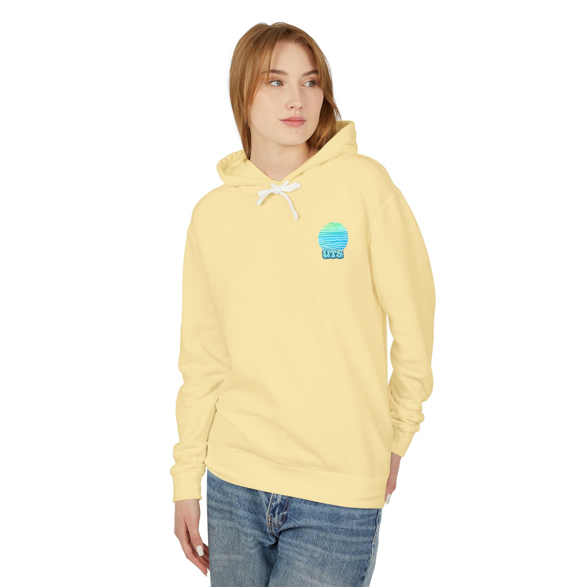 Under The Sun Hoodie Original Seafoam Teal Style