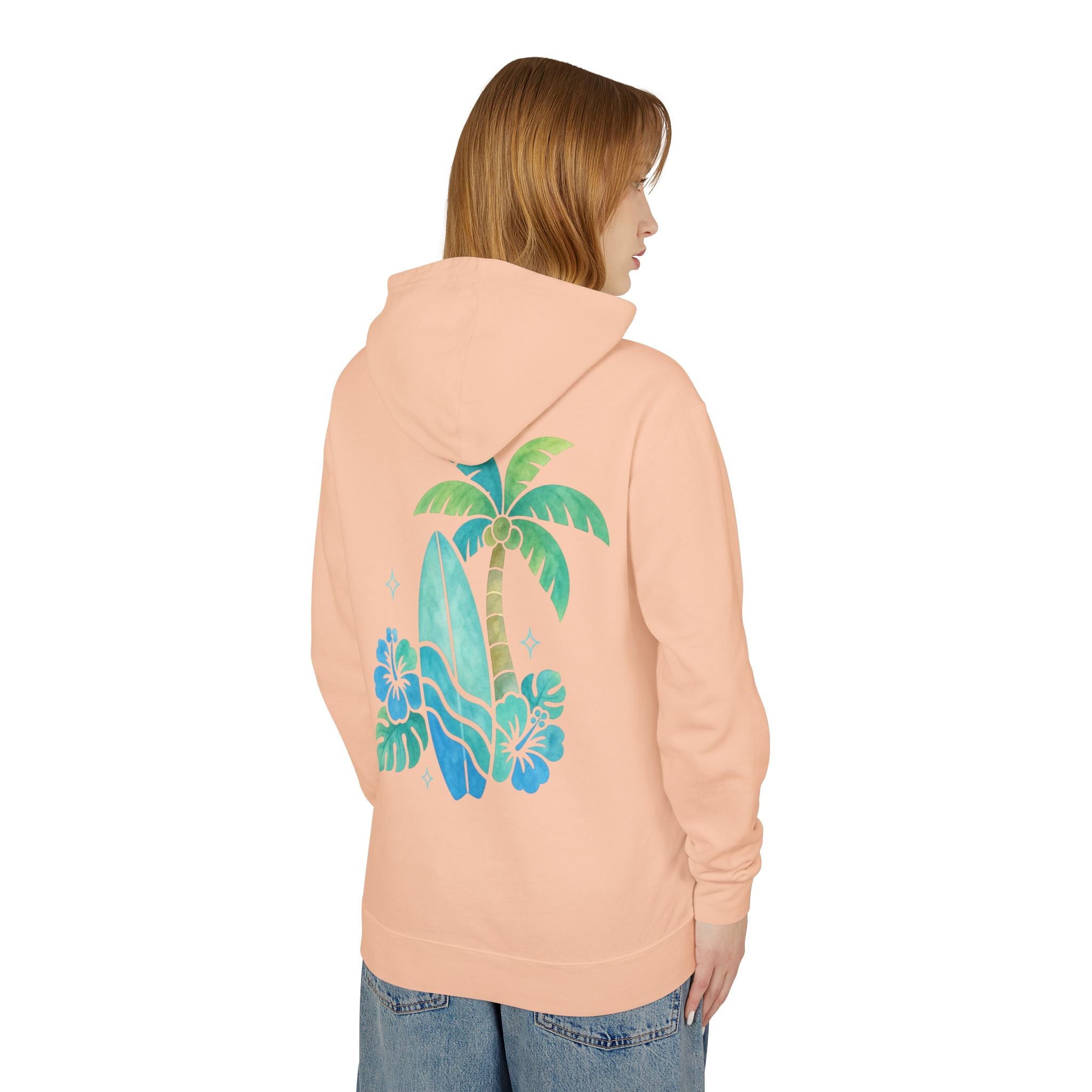 Under The Sun Palm Surfboard Style