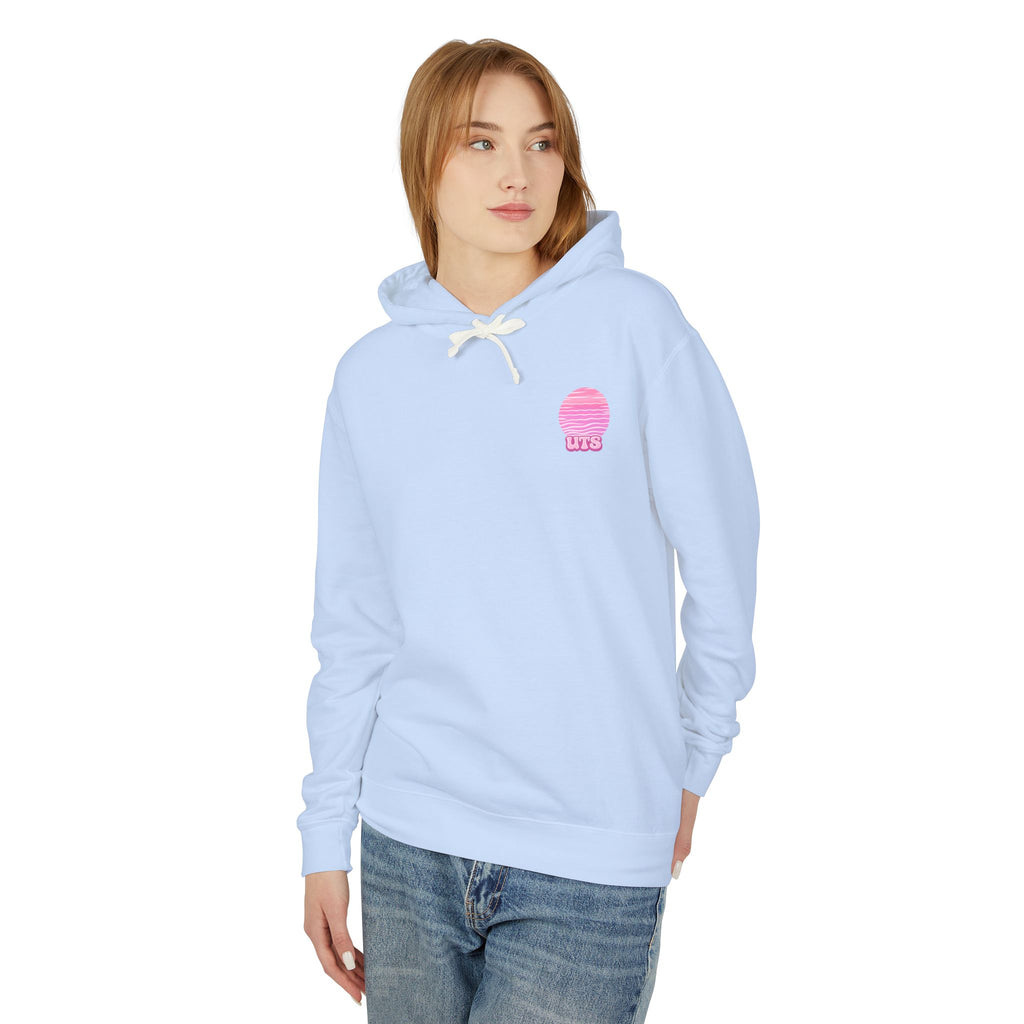 Under The Sun Hoodie Original Palm Pink Style