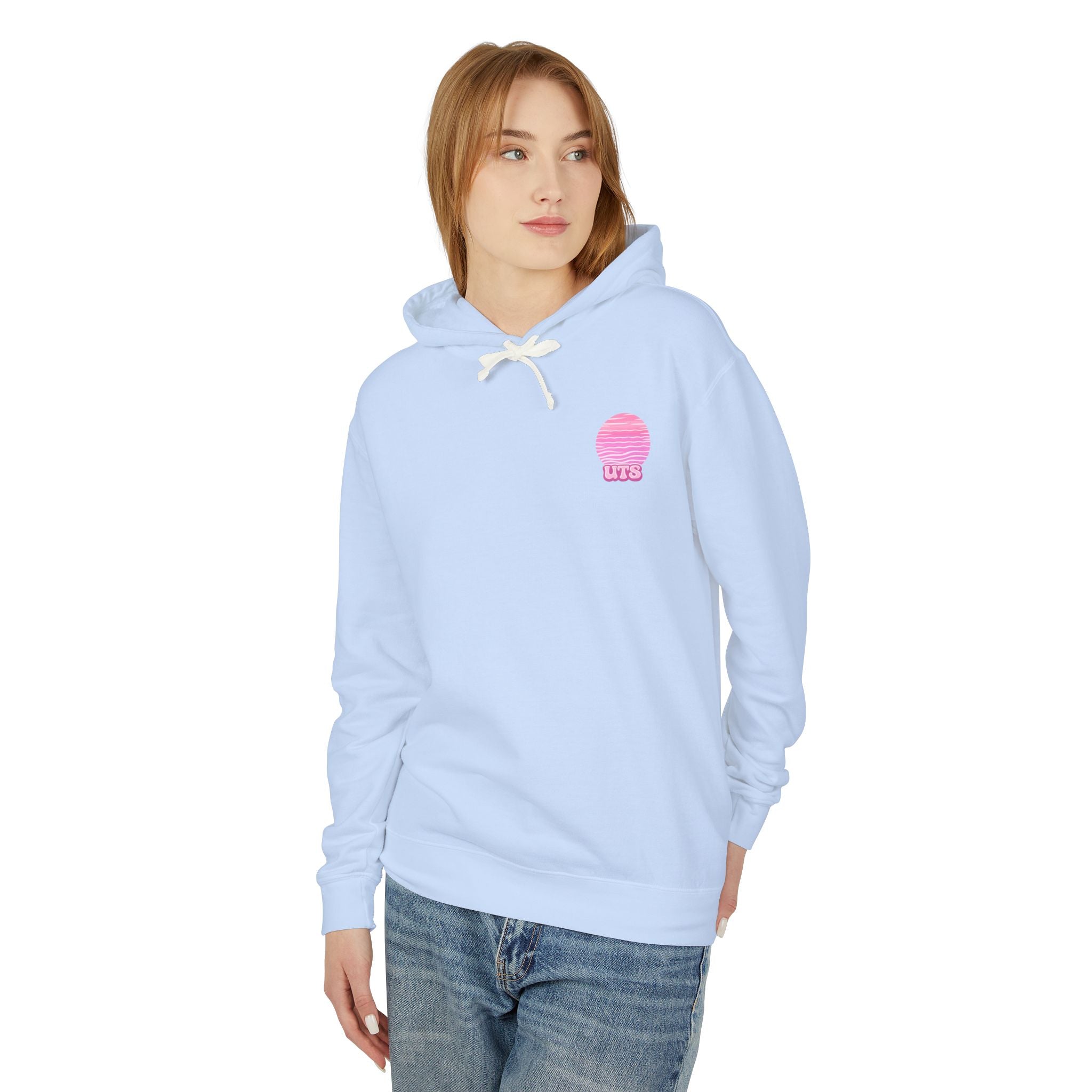 Under The Sun Hoodie Original Palm Pink Style