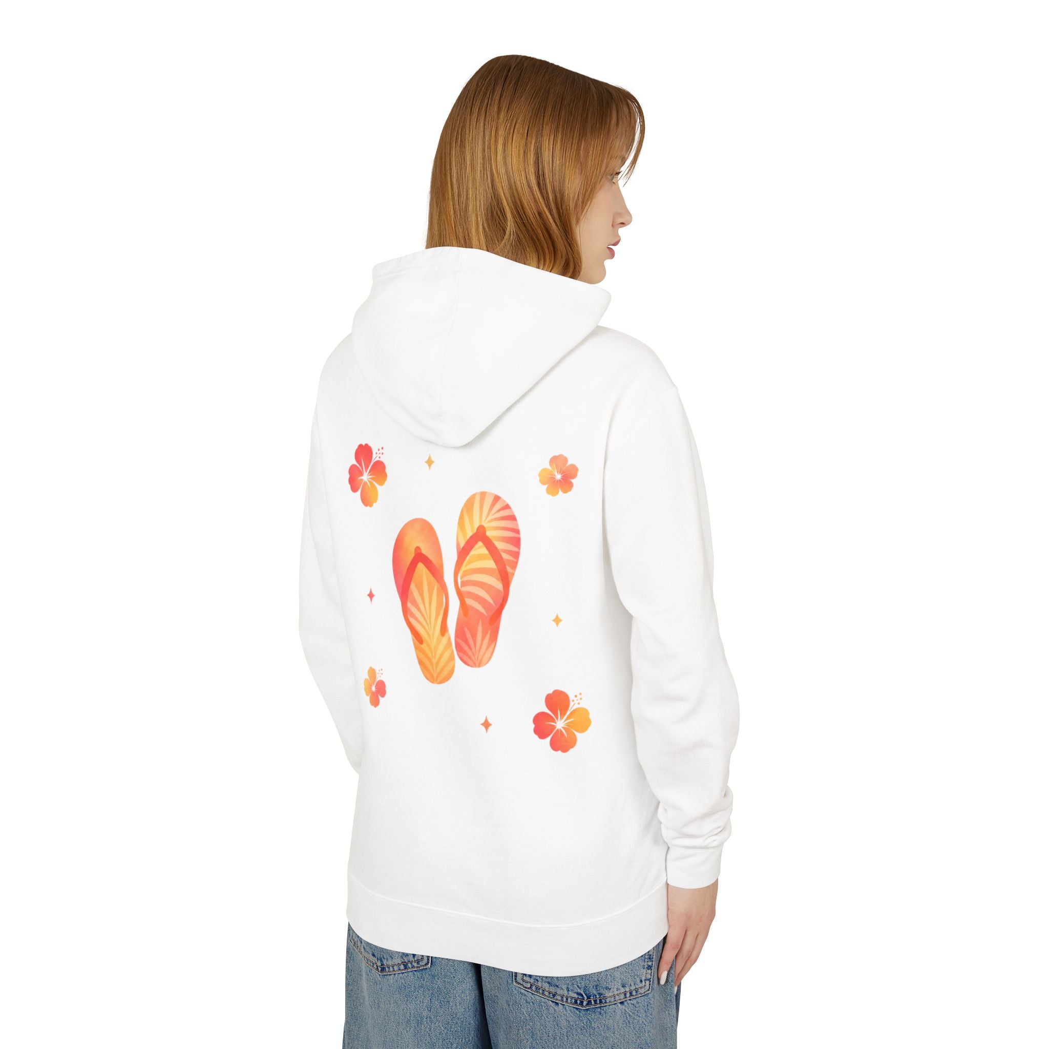 Under The Sun Tropical Flip Flops Hoodie